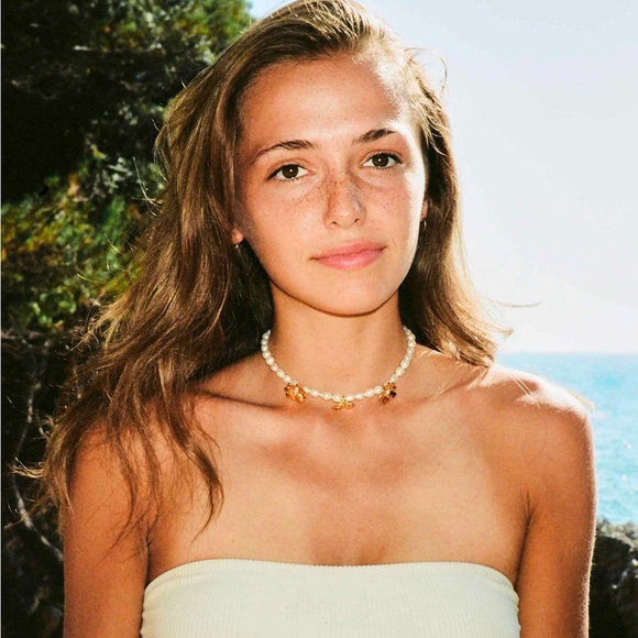 Mando Mando 18K gold ✨ DAISY PEARL CHOKER - Picture 8 of 8